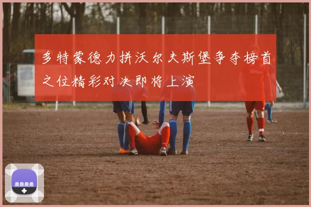 多特蒙德力拼沃尔夫斯堡争夺榜首之位精彩对决即将上演